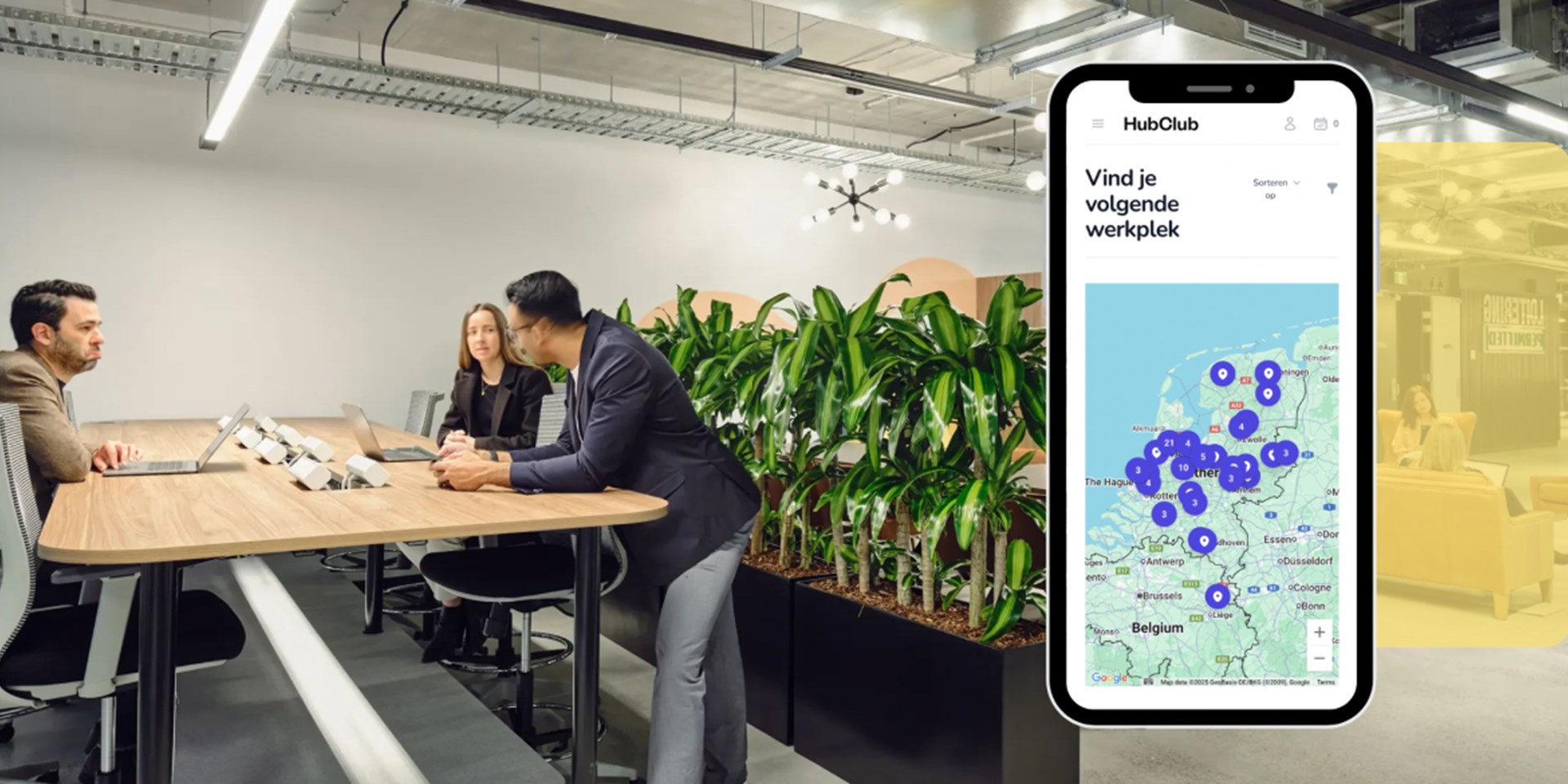 Werk zoals jij wilt met HubClub, via Younited®